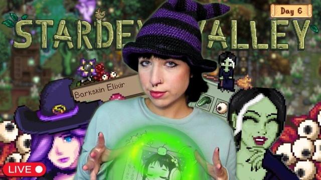 More WITCHCORE Stardew Valley (adding a new mod today!!) - Day 6🔮