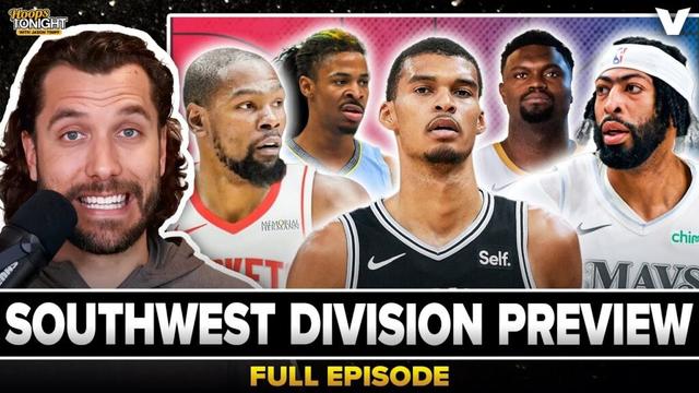 Durant on Rockets, Wemby's superstar leap w/ Spurs, intriguing Mavs | Southwest Division Predictions