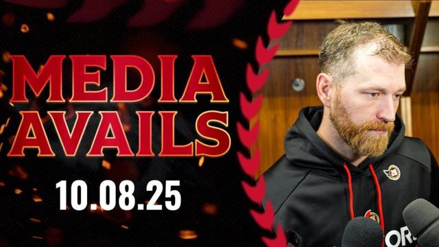 Claude Giroux Media Availability | Ottawa Senators