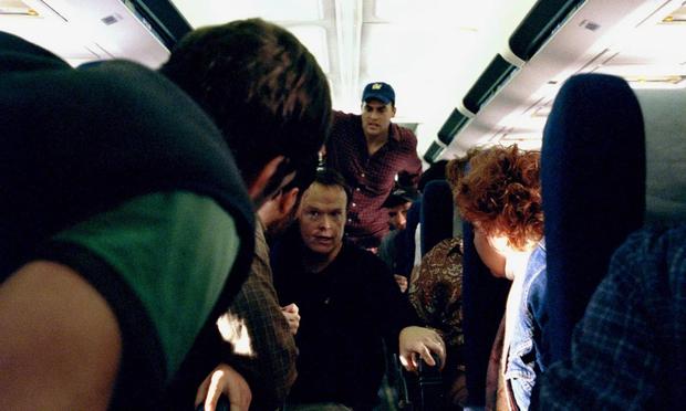 On Sept. 11, 2001, terrorists seize control of United Airlines Flight 93 and three other planes. As realization of the imminent horror dawns on passengers, crew and loved ones on the ground, the courageous acts by those held hostage in the air count down in actual time.