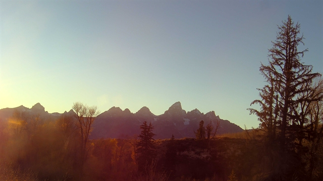 West View of Teton Range, Grand Tetons National Park