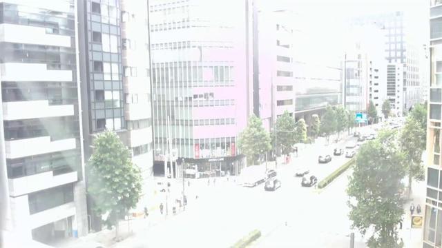 東京都千代田区麹町ライブカメラ。Tokyo Shinjuku street Live camera. World cam.