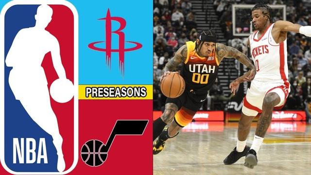 Houston Rockets Vs Utah Jazz Full Game Highlights Oct 8, 2025  NBA  Preseason TODAY