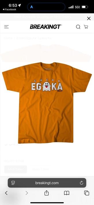 Emeka must buy shirt