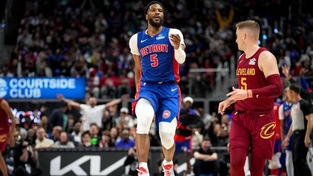 Cleveland Cavaliers v Detroit Pistons