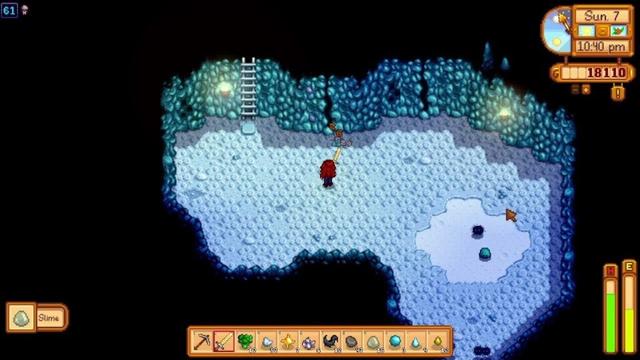 Stardew Valley, Alex's Farm, Year 1, Winter - week 1