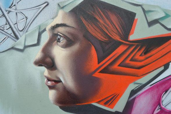street art in nürnberg von fabian zolar , streetart nürnberg, graffiti nürnberg, streetart portrait