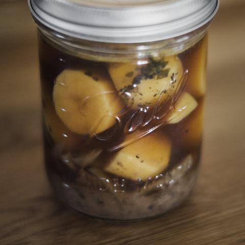 Konserverad sjömansbiff