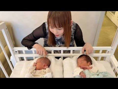 中川翔子、自分と夫に“そっくり”な双子の姿を公開「おメメパッチリ可愛い」など反響