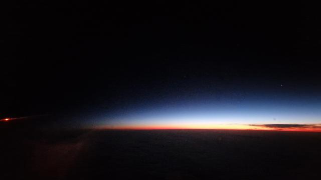 dawn breaks