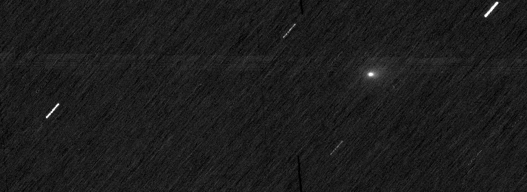 ExoMars Trace Gas Orbiter osserva la cometa 3I/ATLAS –immagine statica.