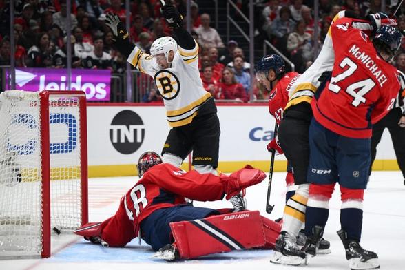 Bruins win season opener over Capitals, Marco Sturm nets first victory – Boston Herald