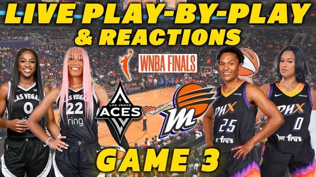 Las Vegas Aces vs Phoenix Mercury  | Live Play-By-Play & Reactions