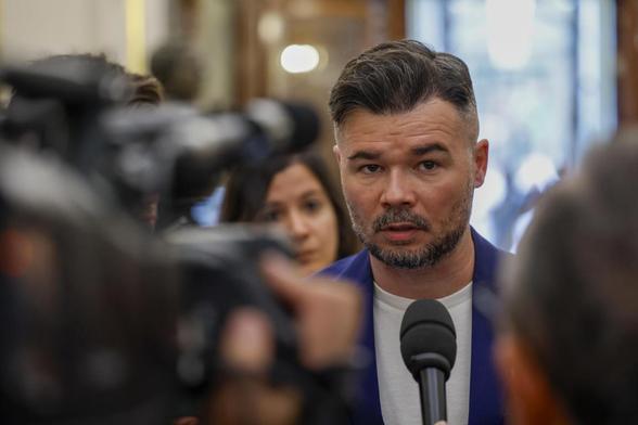 El portavoz de ERC, Gabriel Rufián (EFE)