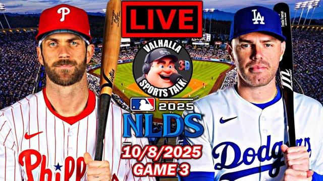 ロサンゼルス ドジャース vs フィラデルフィア フィリーズ ⚾ MLB 野球 🟢 MLB プレイバイプレイ 3D ライブ ストリーム。