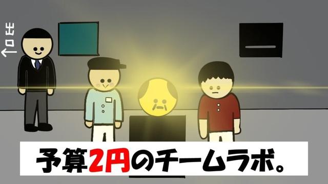 【アニメ】予算2円のチームラボ。