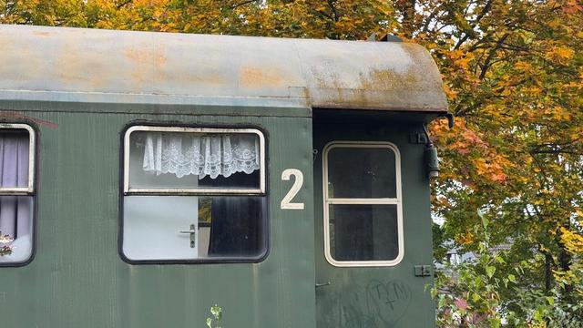 Eisenbahnwaggon in Pfalzfeld