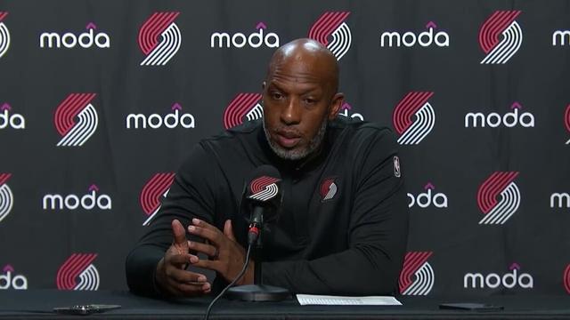 Chauncey Billups Postgame Availability at Warriors | October 08, 2025