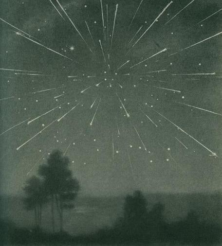 Draconids meteor storm (ZHR ~ 6000) 92 years ago, today