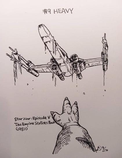 InkTober 2025 Day9: HEAVY