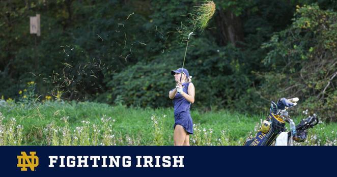 Women’s Golf Wraps Up Marilynn Smith Sunflower Invitational – Notre Dame Fighting Irish – Official Athletics Website
