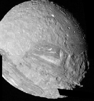 Uranus' Moon Miranda
