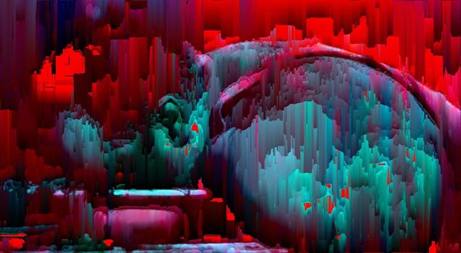 glitched gluttony victim from se7en