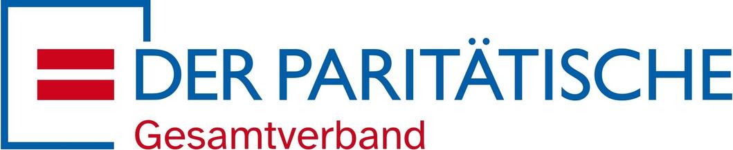 Logo des Patitätischen Gesamtverbandes mit dem Gleichheitszeichen in einem offenen Quadrat