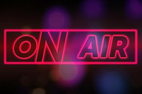 on air sign
pixabay
no image creds needed