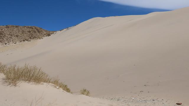 Herrlich weiße Dünen...und das auf 3450 Metern