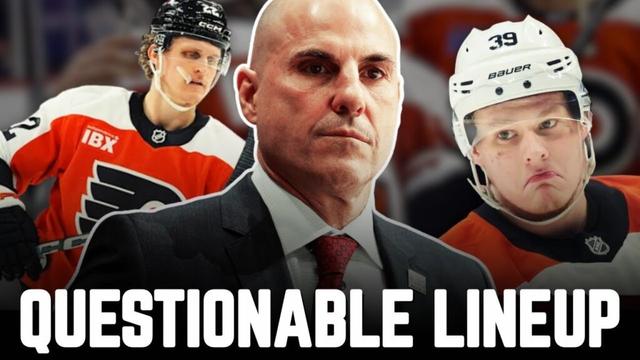 Flyers' Lineup for Season Opener Sparks MAJOR Questions
