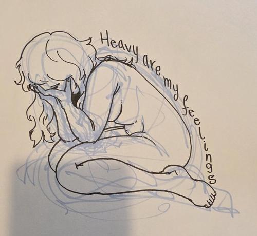 Sad person