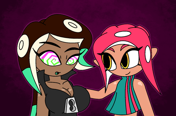 Marina hypnotized by Agent 8