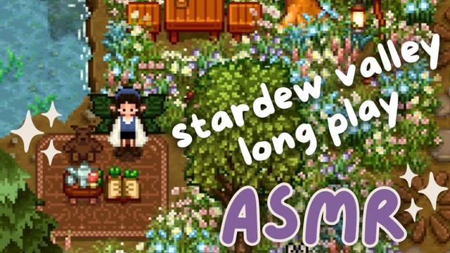 ASMR 🌿 Stardew Valley long play + it's almost fall!!