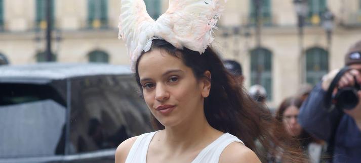 Rosalía en la Semana de la Moda de París / Neil Mockford