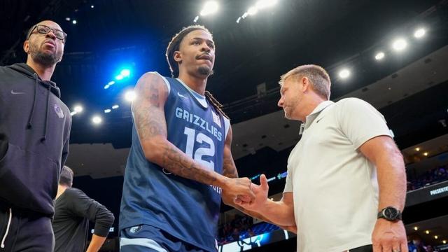 Grizzlies coach addresses timeline, ankle sprain