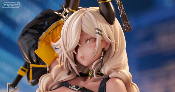 ぽってりとした唇がほんのり開き、琥珀色の瞳にはアンニュイな魅力が漂う！『アズールレーン』尾張が「Anime Expo 2024」描き下ろしイラストをもとにフィギュア化！ | 電撃ホビーウェブ