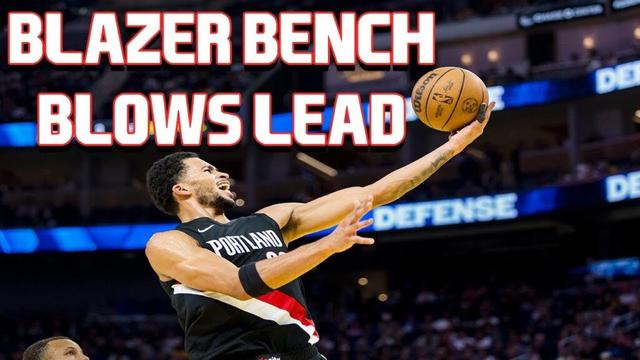 Blazers Bench Blows Lead To Warriors In Preseason Opener | The Firm Of Harris & Marang