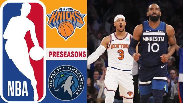 Minnesota Timberwolves Vs New York Knicks Full Game FINAL Oct 9, 2025  NBA  Preseason