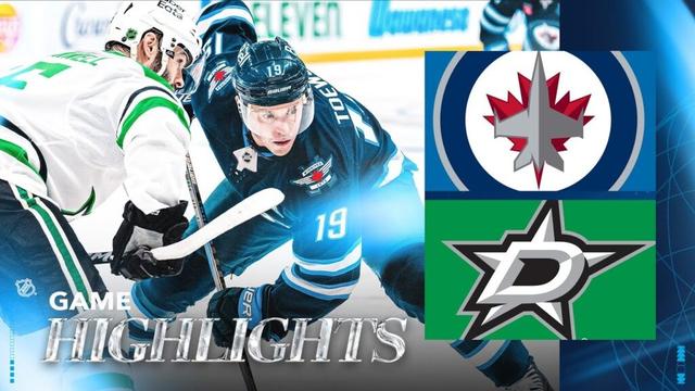 Winnipeg Jets vs. Dallas Stars - Game Highlights