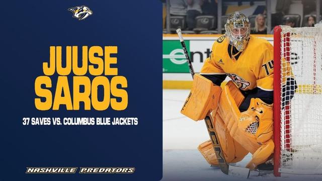 Juuse Saros: First Star of the Game - Oct. 9, 2025