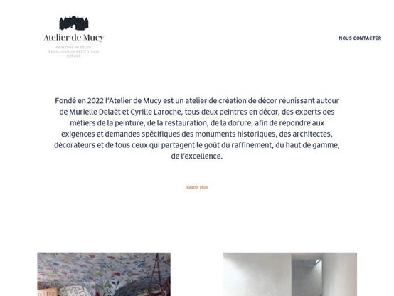 Peinture décorative Atelier de Mucy à #Paris (#Paris) Fondé en 2022 l'Atelier de Mucy est un atelier de création de décor réunissant autour de Murielle Delaët et Cyrille Laroche, tous deux peint...
Suite 👉 https://artisansdupatrimoine.fr/professionnel/7823/atelier-de-mucy-paris
#Artisan #Restauration #Patrimoine
