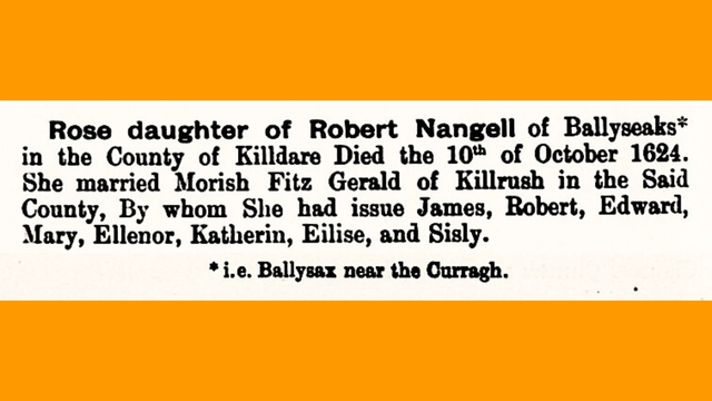 Transcript of a funeral entry.