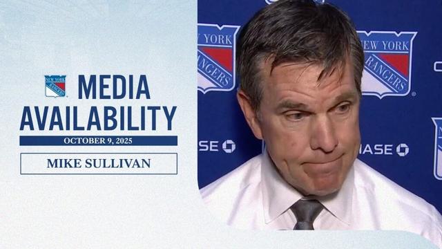 NYR at BUF: Mike Sullivan Postgame Media Availability | Oct. 9, 2025