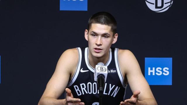 Nets GM Sean Marks discusses Egor Demin's fit; plantar fascia injury