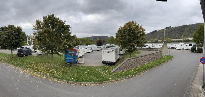 Wohnmobilstellplatz, Andernach