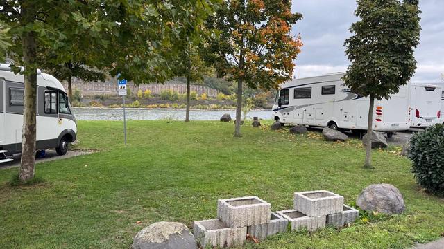 Wohnmobilstellplatz, Andernach