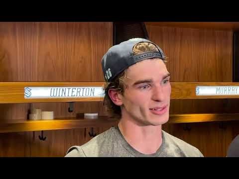 Kraken Ryan Winterton post game interview 10.9.25