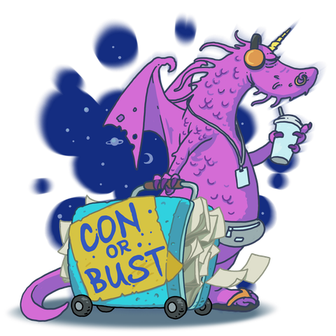 Con or Bust logo