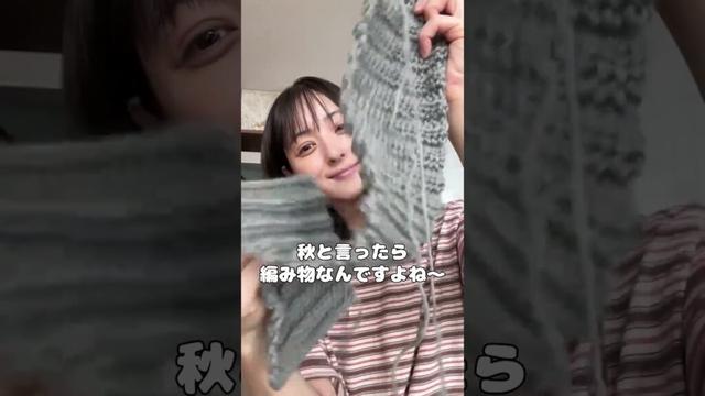 自宅で編み物🧶 子供用のスヌードを作ってみた！